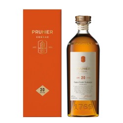 Cognac Prunier 20 ans d’âge Grande Champagne 43% EDITION LIMITEE